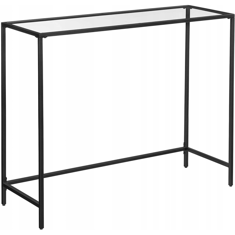 Консольний столик, консоль для вітальні VASAGLE GLAMOUR 100x80x35 Black