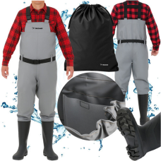 Заброди рибальські 41 + підтяжки Trizand (Польша)