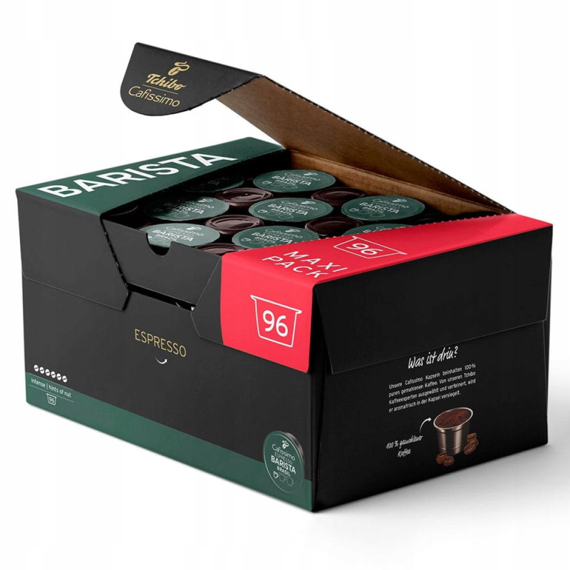 Кава в капсулах Tchibo Cafissimo Espresso Barista Brasil 96 капсул