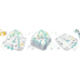 Килимок інтерактивний розвивальний 110 х 100 см Nessi Ricokids
