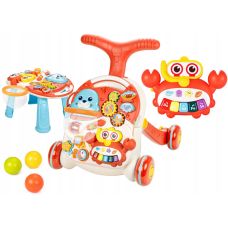 Ходунки-каталка ігровий розвивальний столик 5в1 Ricokids RK-810 Huanger Walker Active Table Польща