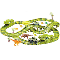 Гоночна траса автотрек Парк Динозаврів Stator Dino Park 240 елементів