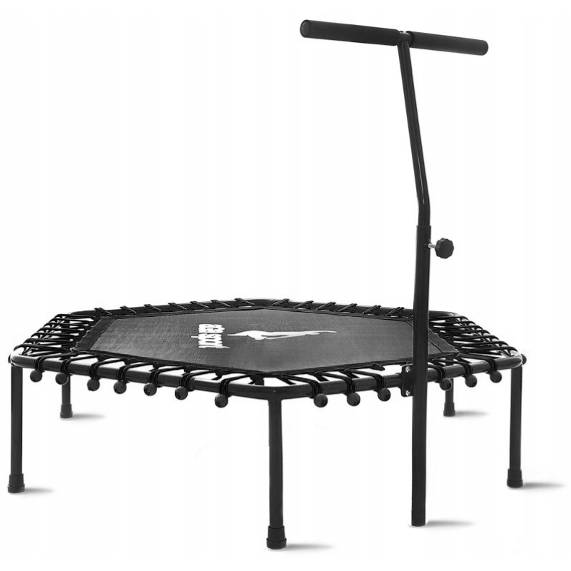 Шестикутний фітнес-батут з ручкою AGA SPORT FITNESS 130 см (Оригінал) Польща