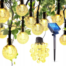 СВІТЛОВА ГІРЛЯНДА Solar Garden Садові світильники для саду 100 світлодіодів 10м