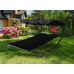 Садовий шезлонг для двох із навісом Aga Garden MR4251BLACK-ST230088