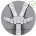 Стільчик для годування-качеля 3в1 Nukido Elite Gray  Польща