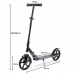 Самокат HyperMotion CITY SWIFT 2 Digital lion HYP16B для дітей та дорослих до 100 кг чорний