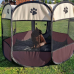 Манеж текстильний для собак та котів загорожа Springos XL (81 x 81 x 60 cm)