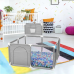 Манеж дитячий NICEKIDS 126 × 62 см сірий