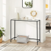 Консольний столик, консоль для вітальні VASAGLE GLAMOUR 100x80x35 Black