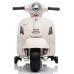 Дитячий електричний скутер Bobo-San Vespa H1 аккумуляторный з світловими та звуковими ефектами білий
