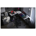 Геймерський кутовий комп“ютерний стіл Gamer Huzaro Hero 6.0 White Corner