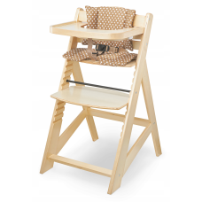 Дерев’яний стільчик для годування Moby-System Woody 87 x 58 x 45 cm