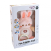 Інтерактивна іграшка для немовлят зі світлом та звуком для сну Woopie Baby Bunny Pink