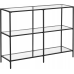 Консольний столик, консоль для вітальні Songmics VASAGLE GLAMOUR 100x73x30 Black