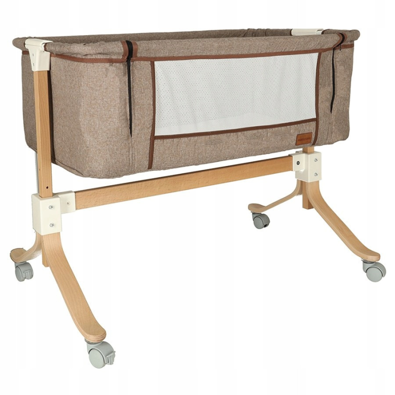 Ліжечко приставне LIONELO EMMA beige KX4623