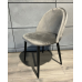 Крісло для кухні, вітальні Кухонний Стілець Lugano Gloria Grey Velvet 48 х 45 х 77 см  Велюр Сірий
