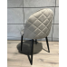 Крісло для кухні, вітальні Кухонний Стілець Lugano Gloria Grey Velvet 48 х 45 х 77 см  Велюр Сірий